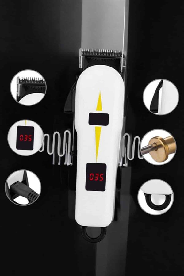 Yeni Nesil Tıraş Makinesi Uzun Şarjlı Paslanmaz Çelik Bıçaklı