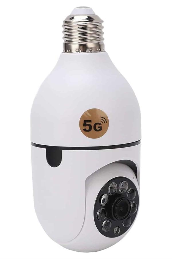 Ev Kamerası Wifi Kamerası Gece Görüşlü Akıllı Ampül Kamera