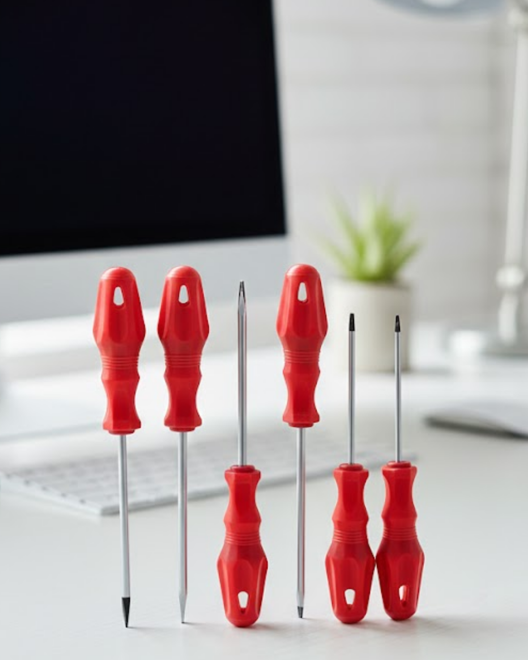 7li Tornavida Seti Düz ve Yıldız Uçlu Çok Amaçlı Kullan...