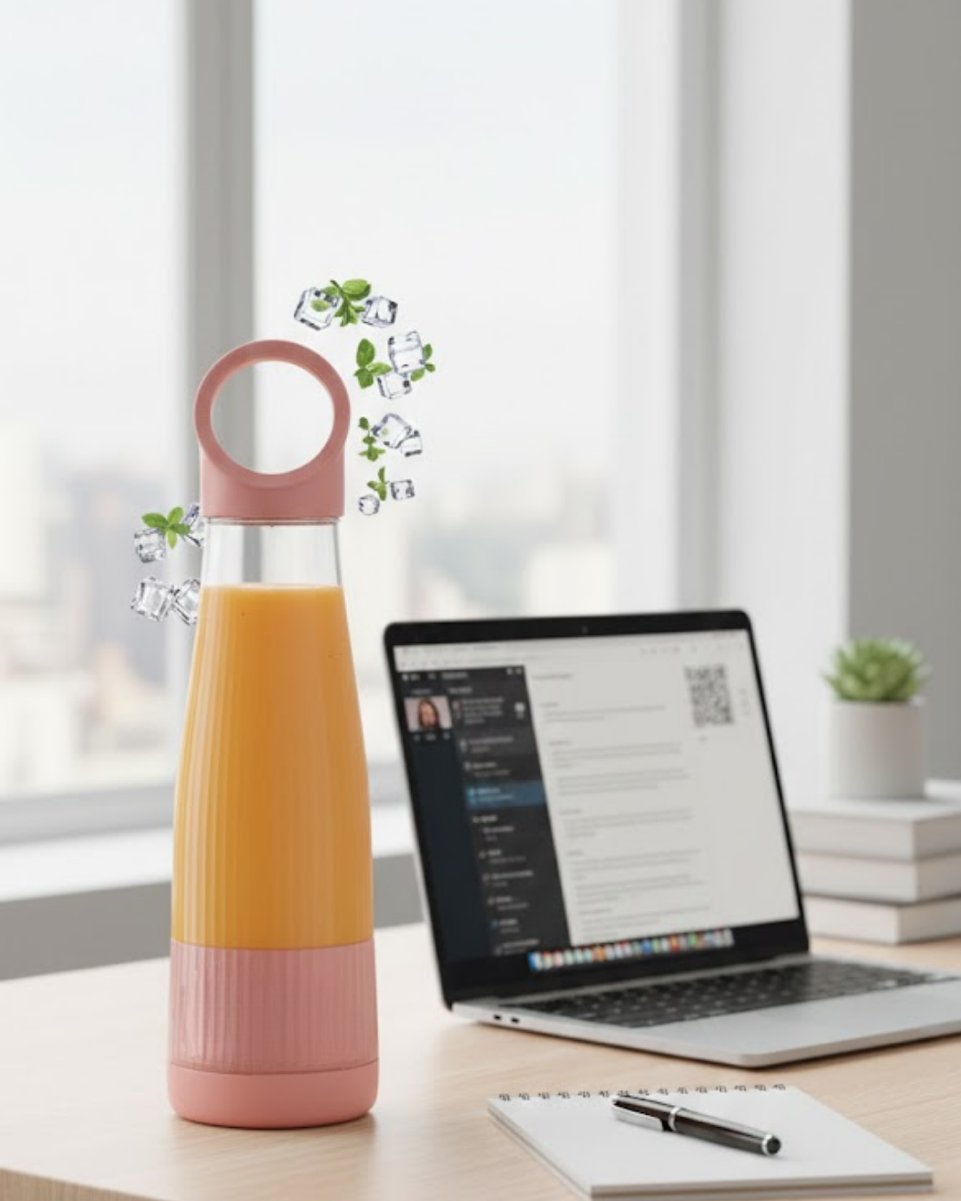 Ev Ofis ve Seyahat İçin Taşınabilir Smoothie Blender