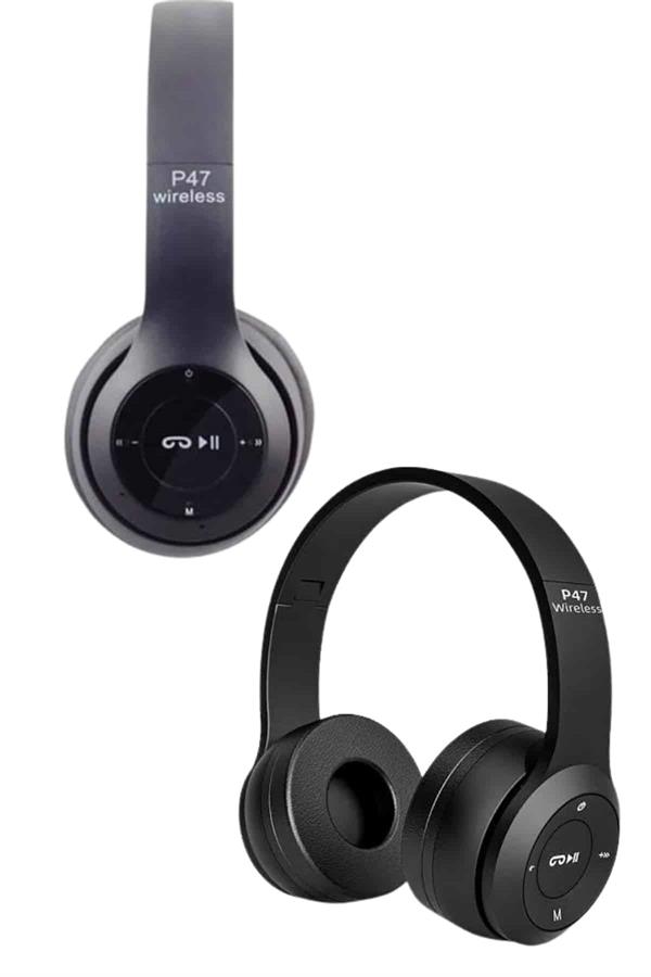 Kulak Üstü Bluetooth Kulaklık Yüksek Ses Kaliteli Ayarlanabilir