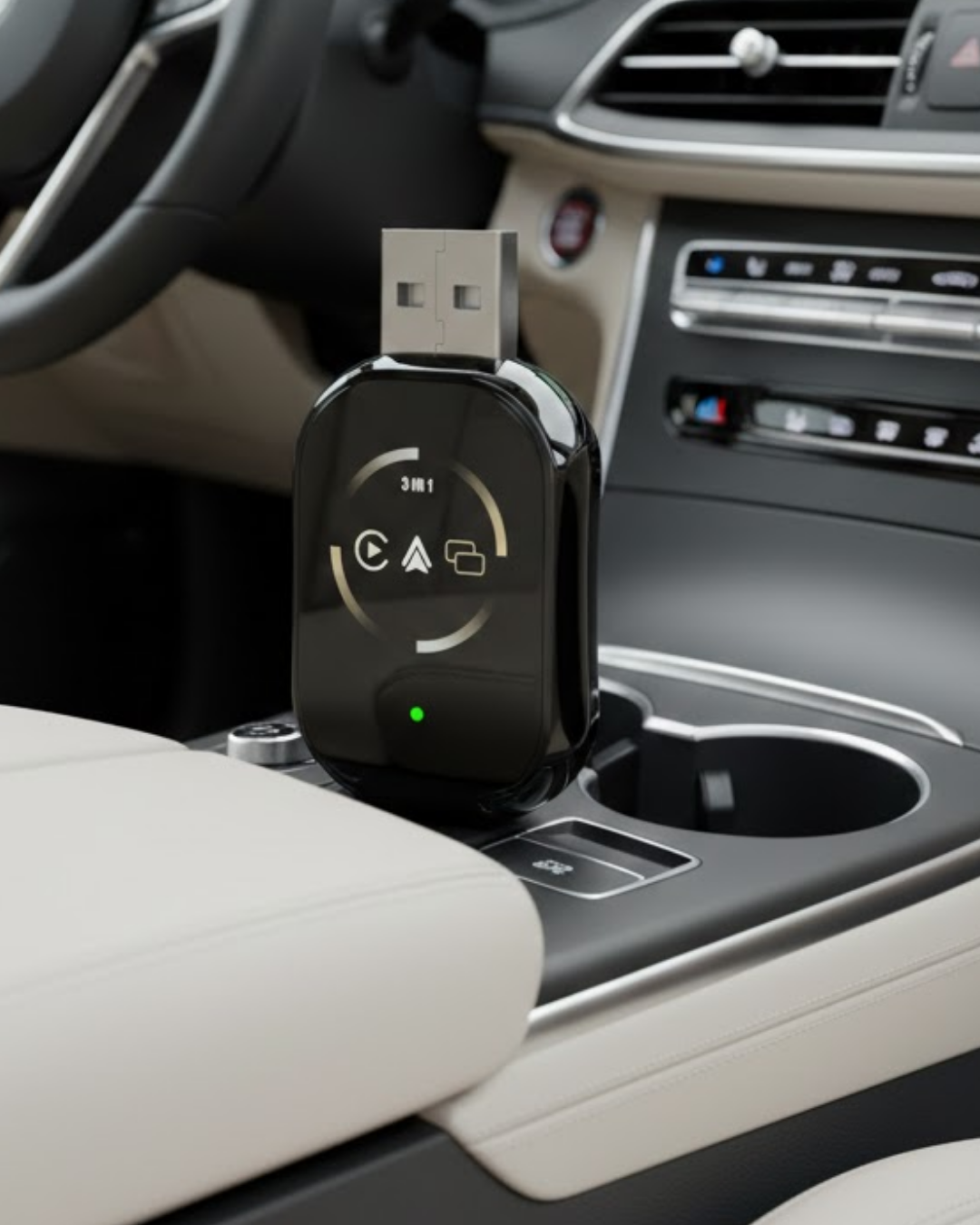 Kablosuz CarPlay Android Auto Dönüştürücü Kablo Derdi O...