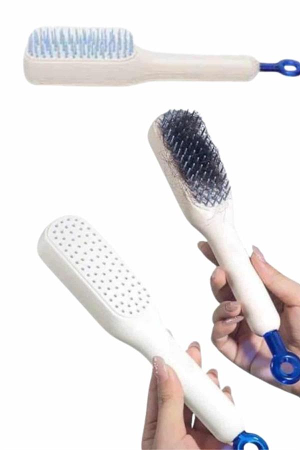 Yeni Nesil Saç Fırçası Saç Derisini Ölü Derilerinden Arındırır Kolay Temizlenen