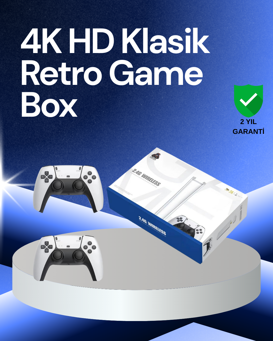 20000 Oyunlu Retro TV Oyun Konsolu 64GB SD Kartlı Model