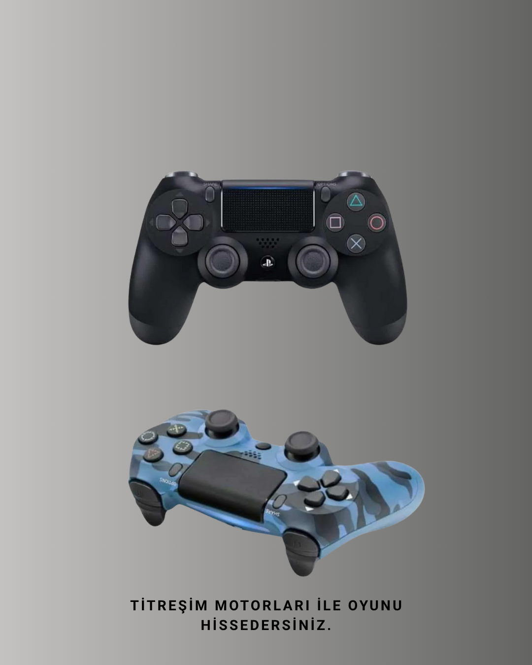 Titreşim Motorlu Oyun Kolu – Gerçekçi Geri Bildirim ve Etkileşim
