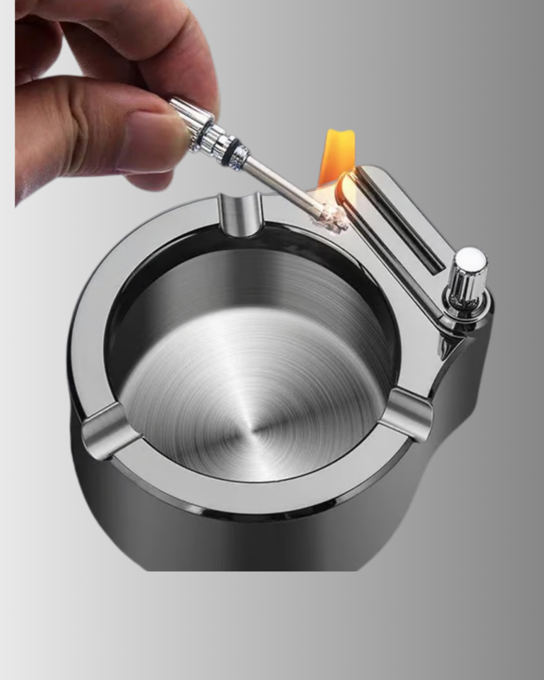 Küllük ve Çakmak Birleşik Set Paslanmaz Çelik Gövde