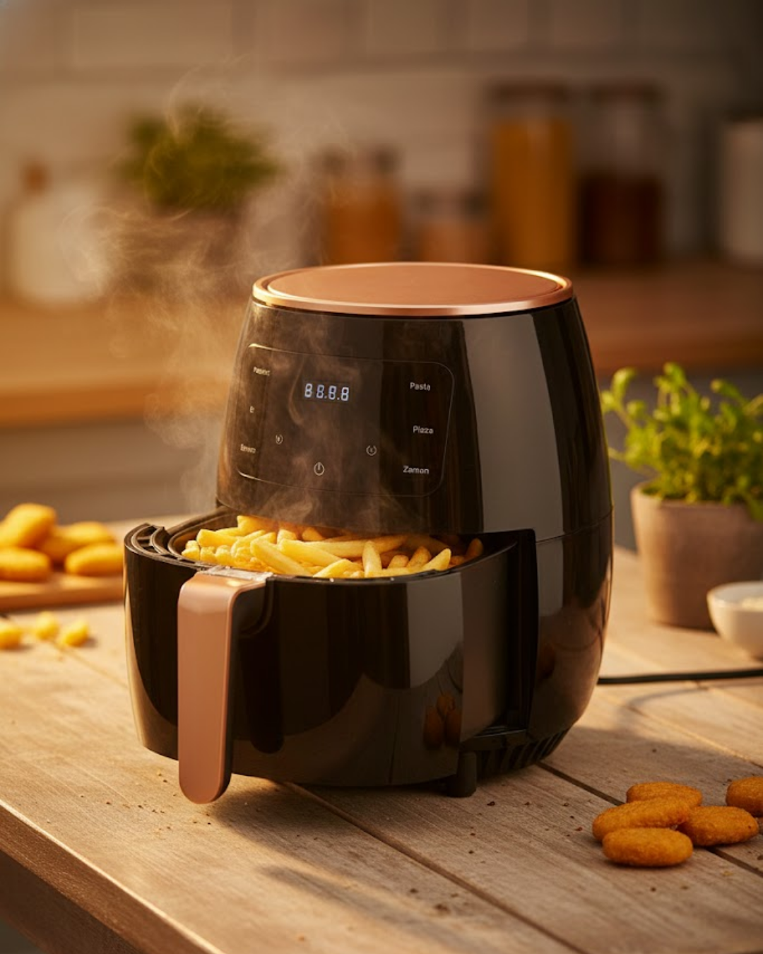 Yağsız Kızartma Makinesi 6 Litre Hazne v