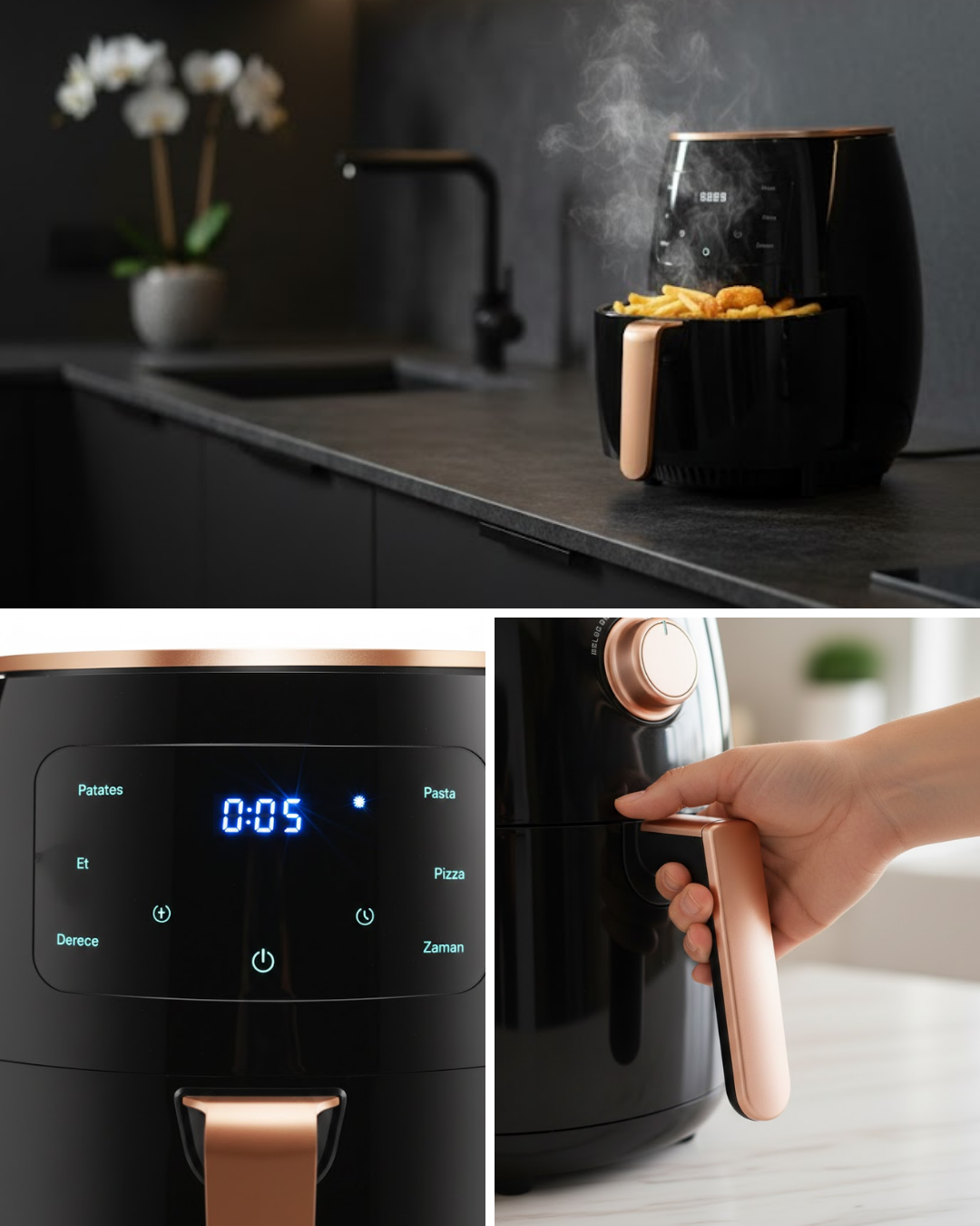 Çok Amaçlı Air Fryer Kızartma Fırınlama 