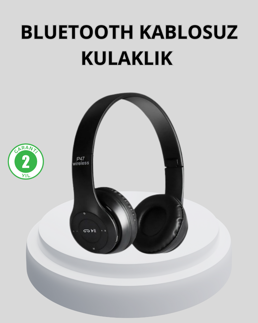 Kablosuz Bluetooth Kulaklık – Suya Dayanıklı ve Uzun Öm...