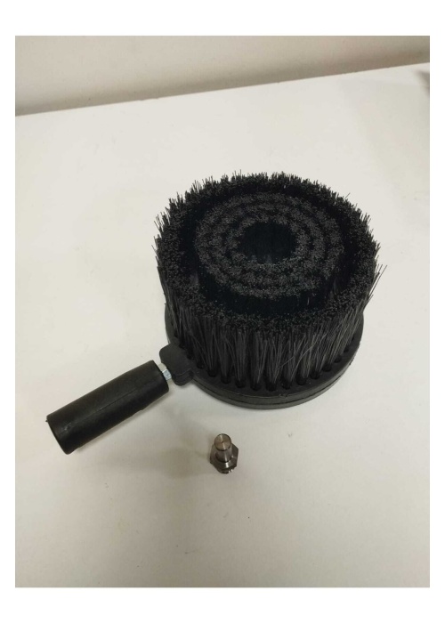 Su Sıçratmayan Koltuk Yıkama Fırçası Matkap Aparatı Ile Birlikte