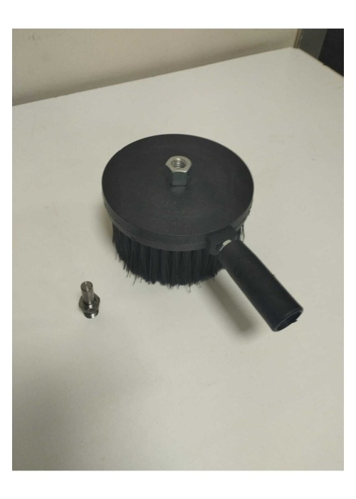 Su Sıçratmayan Koltuk Yıkama Fırçası Matkap Aparatı Ile Birlikte