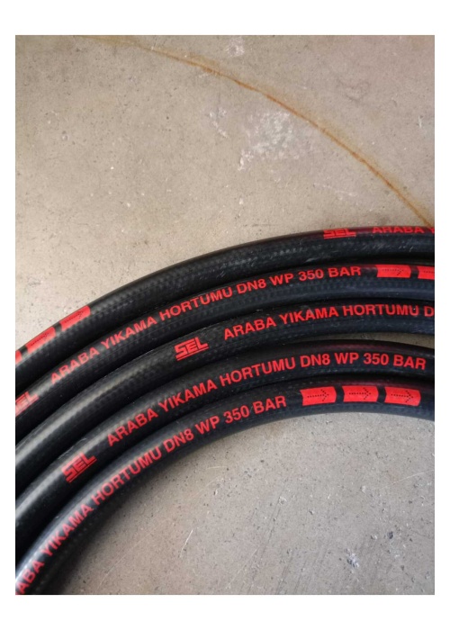 Basınçlı Yıkama Makinesi Hortumu 10MtKuzgun Ticaret