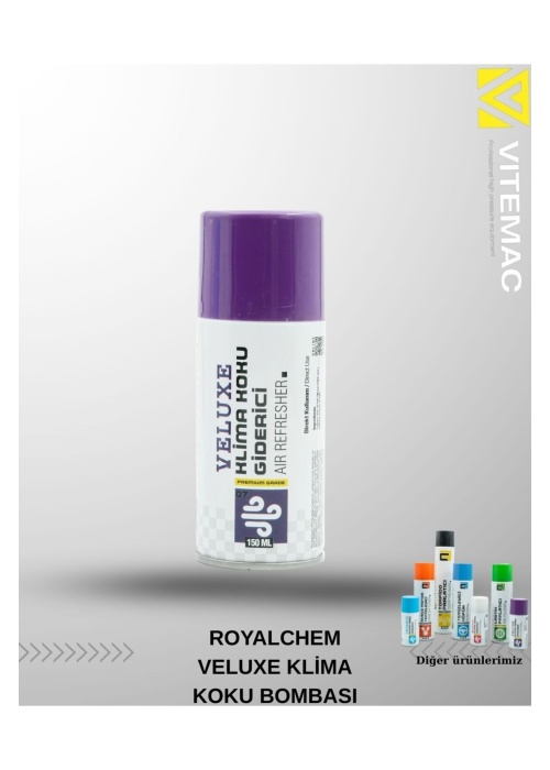 ROYALCHEM KLİMA KOKU BOMBASI VELUXE