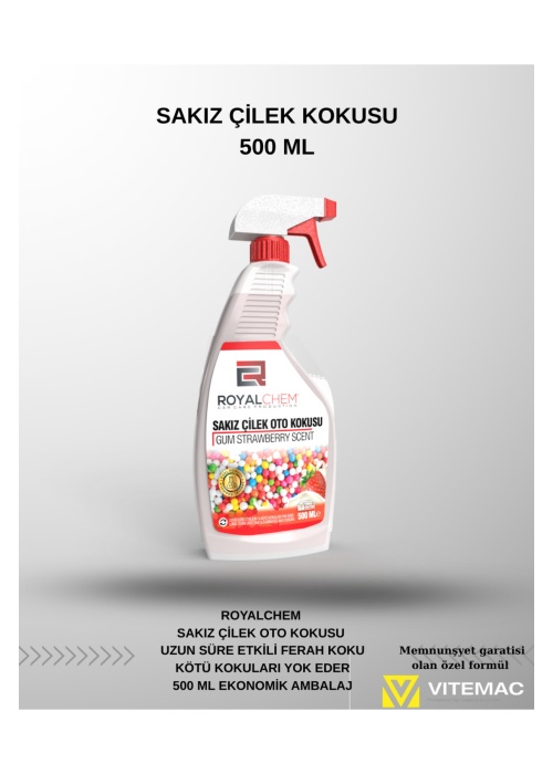 ROYALCHEM SAKIZ ÇİLEK OTO KOKUSU 500 ML