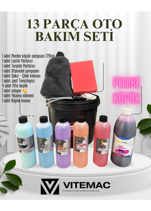 13 Parça Oto Bakım Seti VİTEMAC