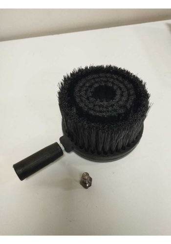 Su Sıçratmayan Koltuk Yıkama Fırçası Matkap Aparatı Ile Birlikte