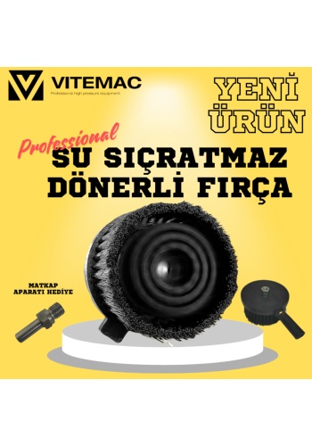 PROFESYONEL SU SIÇRATMAZ KOLTUK FIRÇASI POLİSAJ VE MATKABA TAKILABİLİR