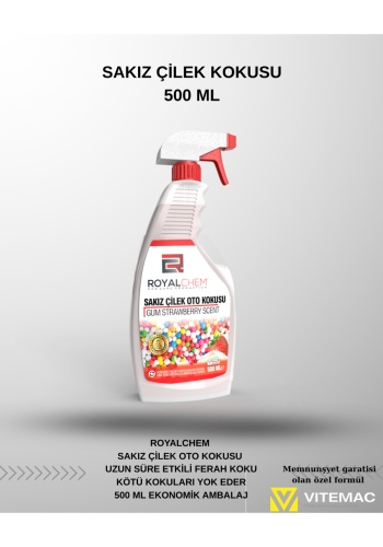 ROYALCHEM SAKIZ ÇİLEK OTO KOKUSU 500 ML