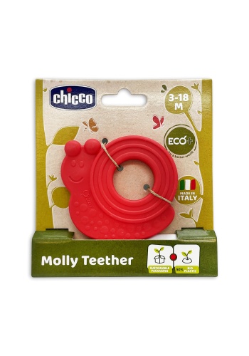 Chicco Molly Diş Kaşıyıcı 3-18 Ay - Kırmızı