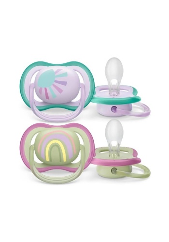 Philips Avent Ultra Air Emzik 0-6 Ay 2li Kız SCF085/59