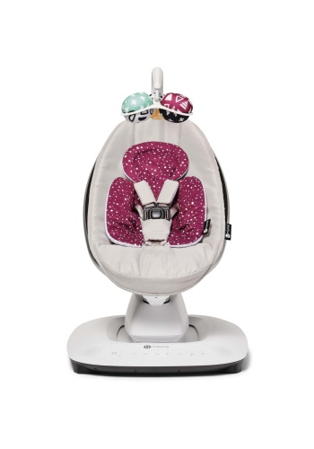 4Moms Mamaroo 5.0 Çift Yönlü Yenidoğan Destek Pedi Maroon Plus