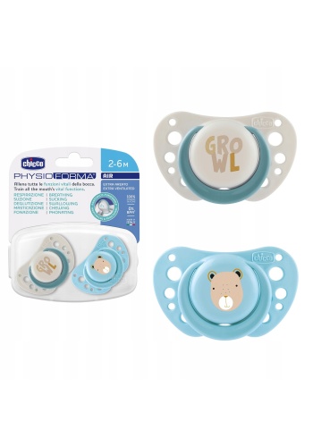 Chicco PhysioForma Air 2li Silikon Emzik 2-6 Ay Erkek