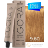 SCHWARZKOPF IGORA ROYAL ABSOLUTES SAÇ BOYASI 9.60 SARI YOĞUN KESTANE 60 ML (PAKET 3 ADET)