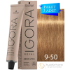 SCHWARZKOPF IGORA ROYAL ABSOLUTES SAÇ BOYASI 9.50 SARI DOĞAL ALTIN 60 ML (PAKET 3 ADET)