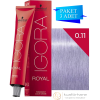 SCHWARZKOPF IGORA ROYAL SAÇ BOYASI 0.11 SARI AZALTICI 60 ML (PAKET 3 ADET)