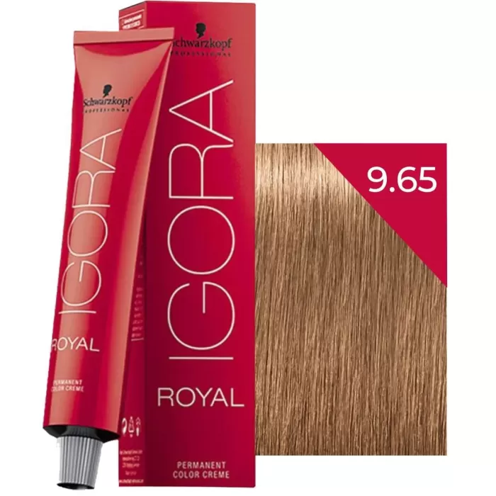 SCHWARZKOPF IGORA ROYAL SAÇ BOYASI 9.65 SARI ALTIN 60 ML (PAKET 3 ADET)