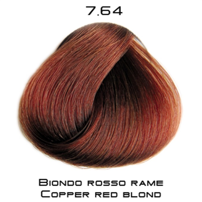 COLOREVO TÜP SAÇ BOYASI BIONDO ROSSO RAME COPPER RED BLOND 7.64  60 ML (PAKET 3 ADET)