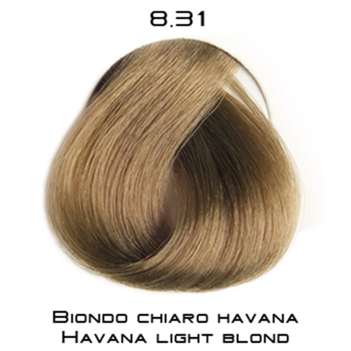 COLOREVO TÜP SAÇ BOYASI BIONDO CHIARO HAVANA LIGHT BLOND 8.31 60 ML (PAKET 3 ADET)