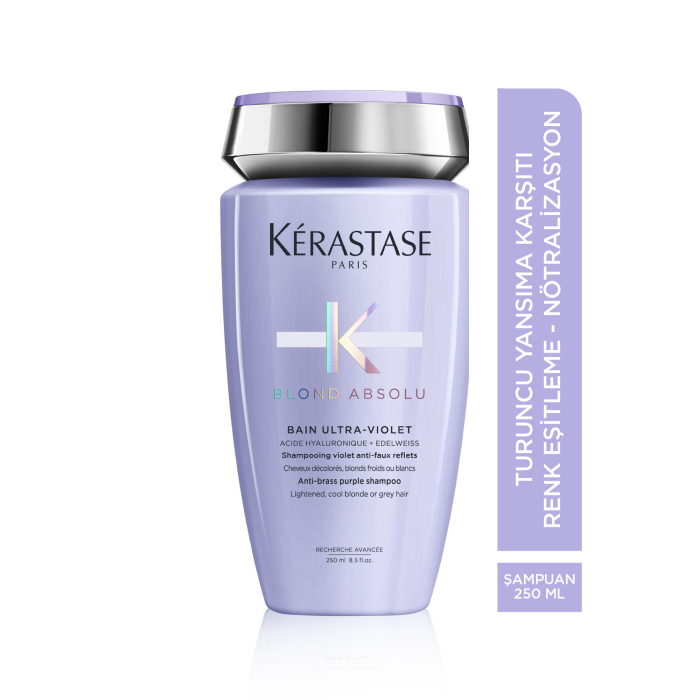 KERASTASE BLOND ABSOLU BAIN ULTRA-VIOLET İSTENMEYEN TURUNCU YANSIMALARI NÖTRALİZE EDEN ŞAMPUAN 250 ML