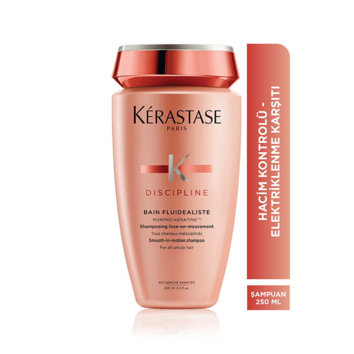 KERASTASE DISCIPLINE BAIN FLUIDEALISTE KOLAY ŞEKİLLENDİRME SAĞLAYAN VE ELEKTRİKLENME KARŞITI ŞAMPUAN 250 ML