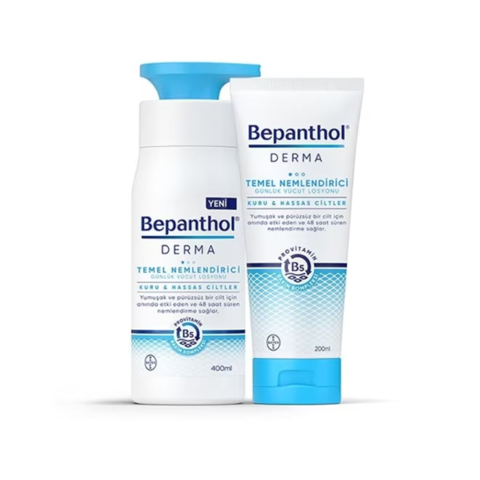 BEPANTHOL® DERMA TEMEL NEMLENDİRİCİ GÜNLÜK VÜCUT LOSYONU 200 ML.