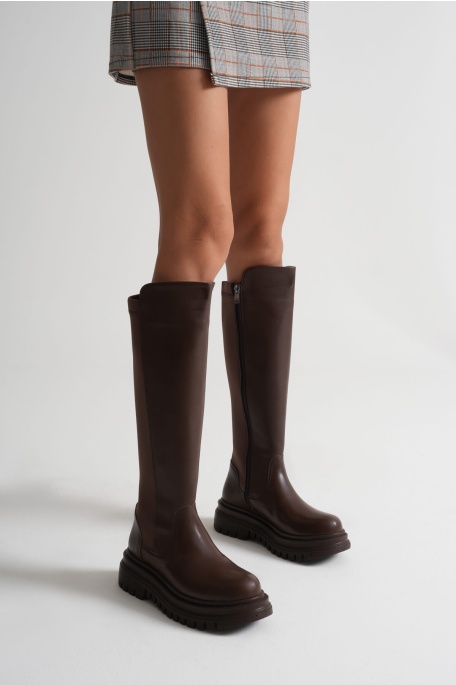 Agni Kadın Günlük Acı Kahve Çizme