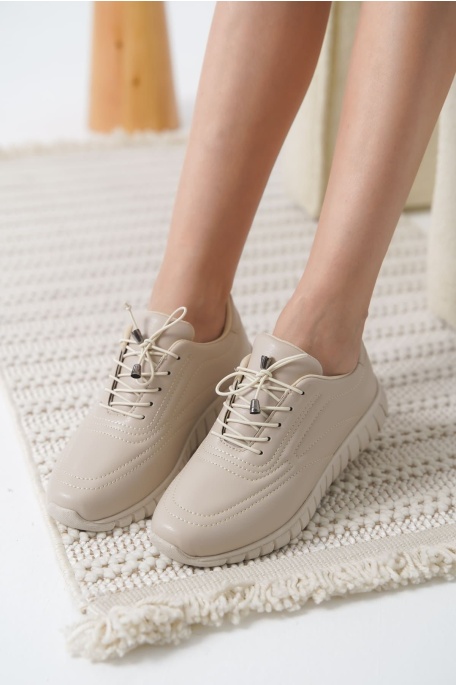 Daphne Kadın Bej Spor Ayakkabı