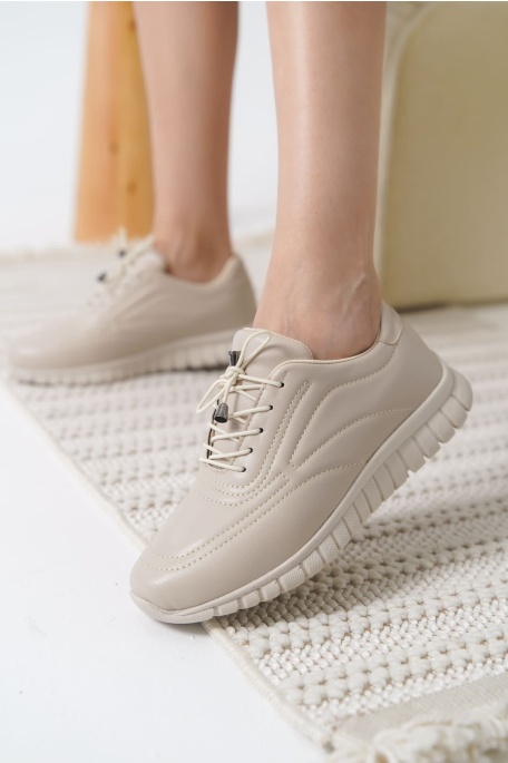 Daphne Kadın Bej Spor Ayakkabı