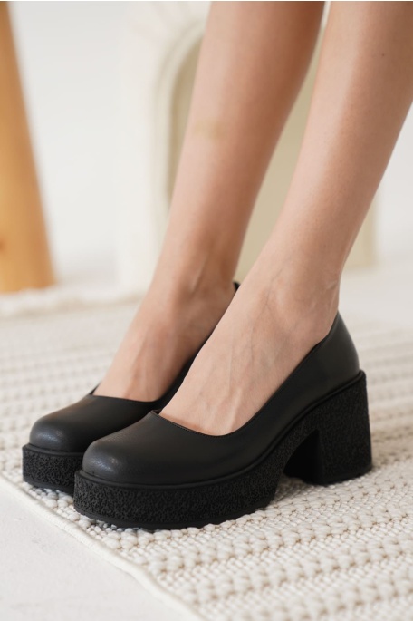 Talya Siyah Kadın Günlük Ayakkabı