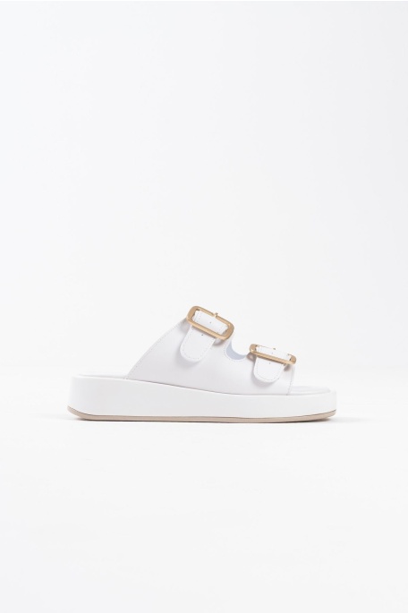 Nare Beyaz Cilt Terlik