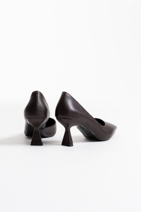 Seraphine Kadın Acı Kahve Topuklu Ayakkabı