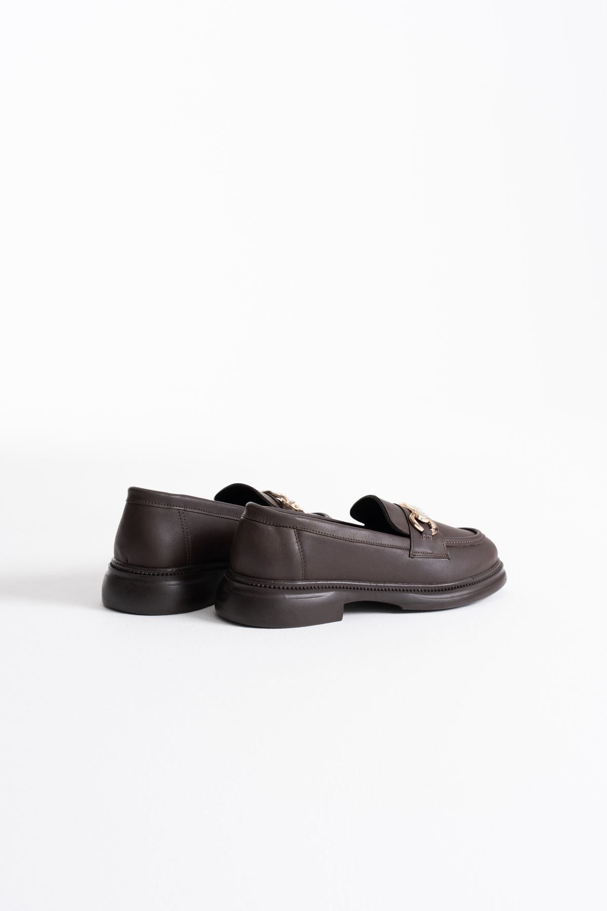 Lance Kadın Acı Kahve Loafer