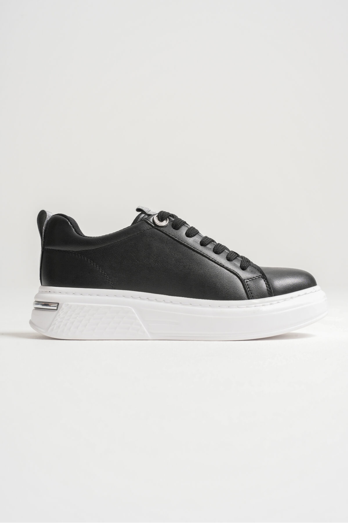 Liza Kadın Şık Günlük Siyah Sneaker