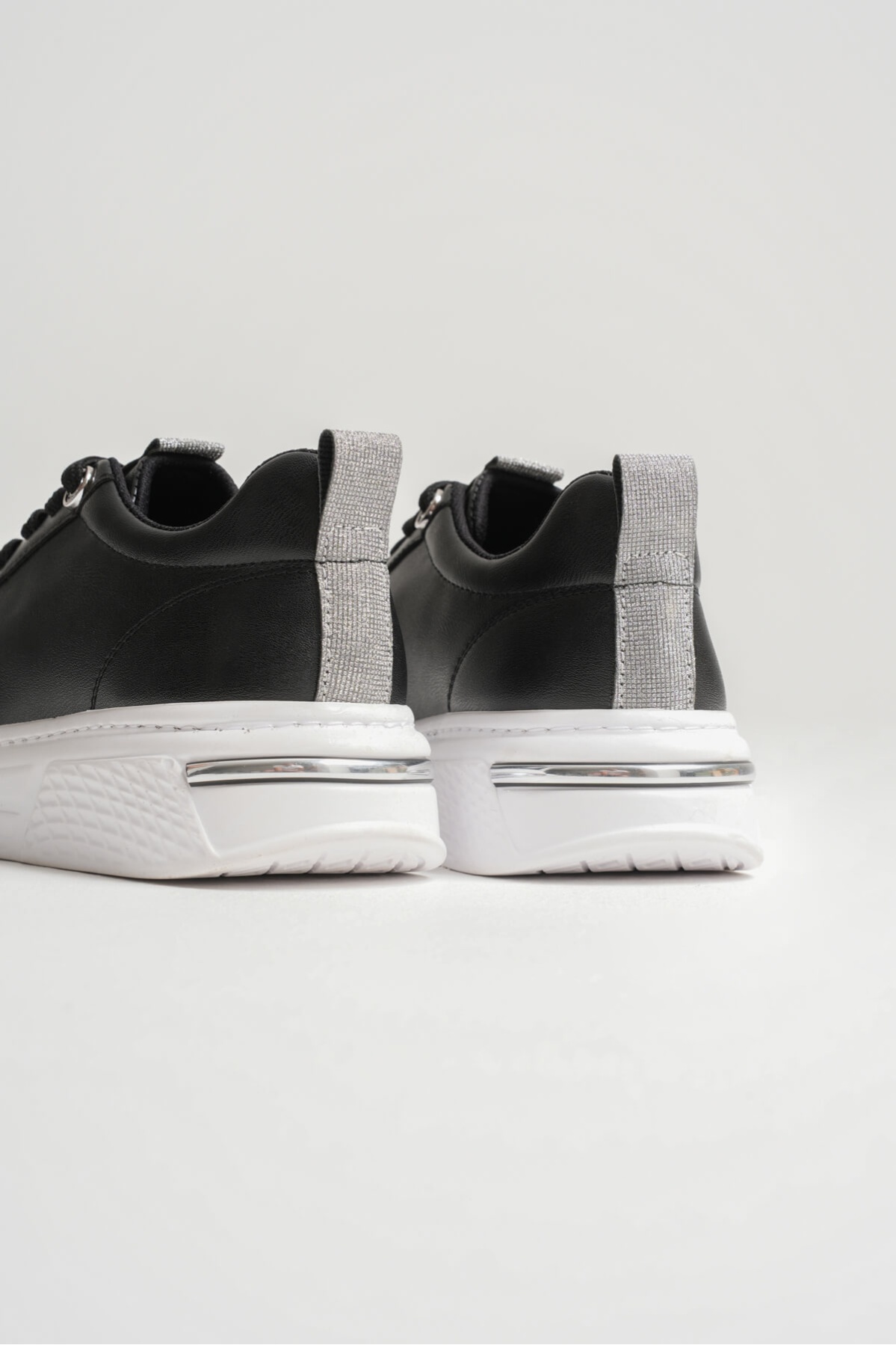 Liza Kadın Şık Günlük Siyah Sneaker