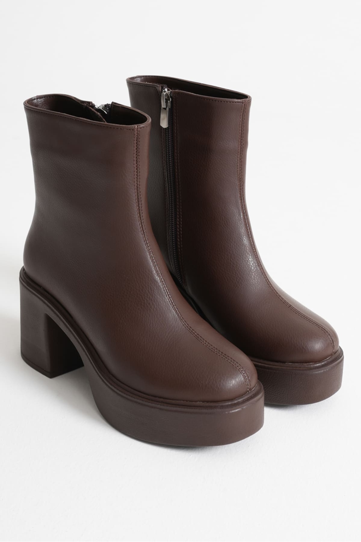 Keti Kadın Acı Kahve Topuklu Bot