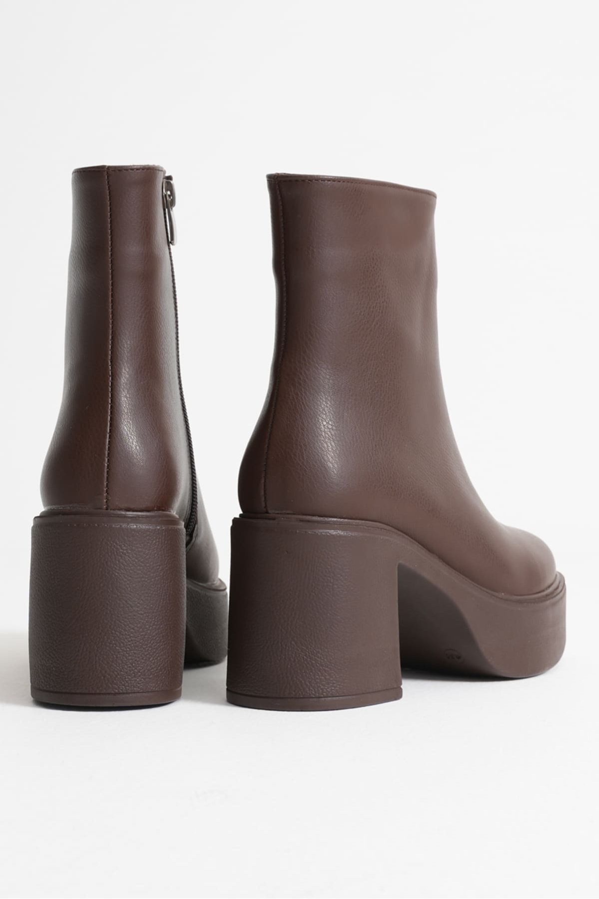 Keti Kadın Acı Kahve Topuklu Bot