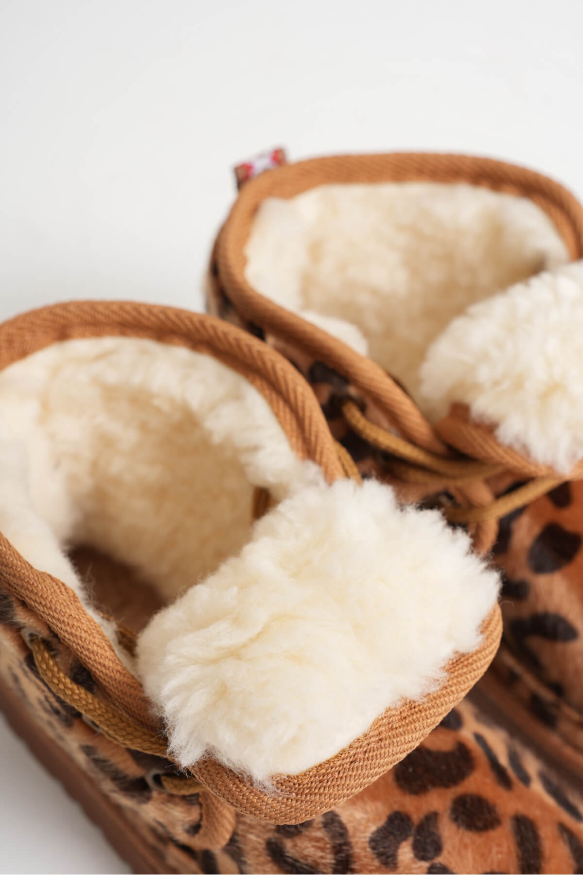 Daria Kadın Kışlık Leopar Desen İçi Kürklü Bot