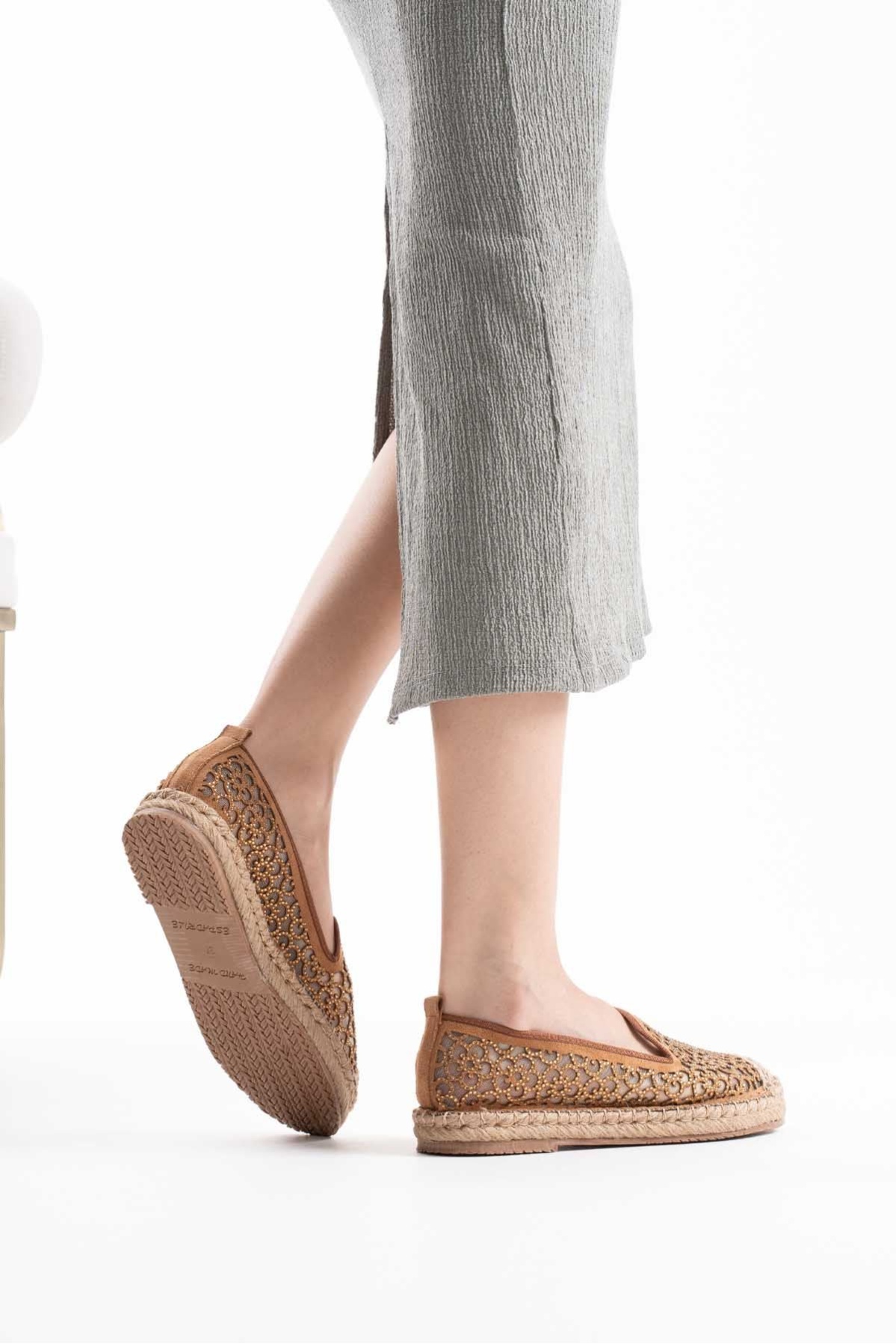 Dune Kadın Taba Espadril Ayakkabı