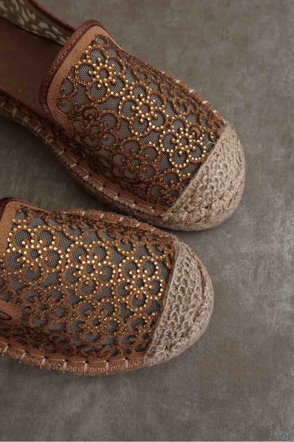 Dune Kadın Taba Espadril Ayakkabı