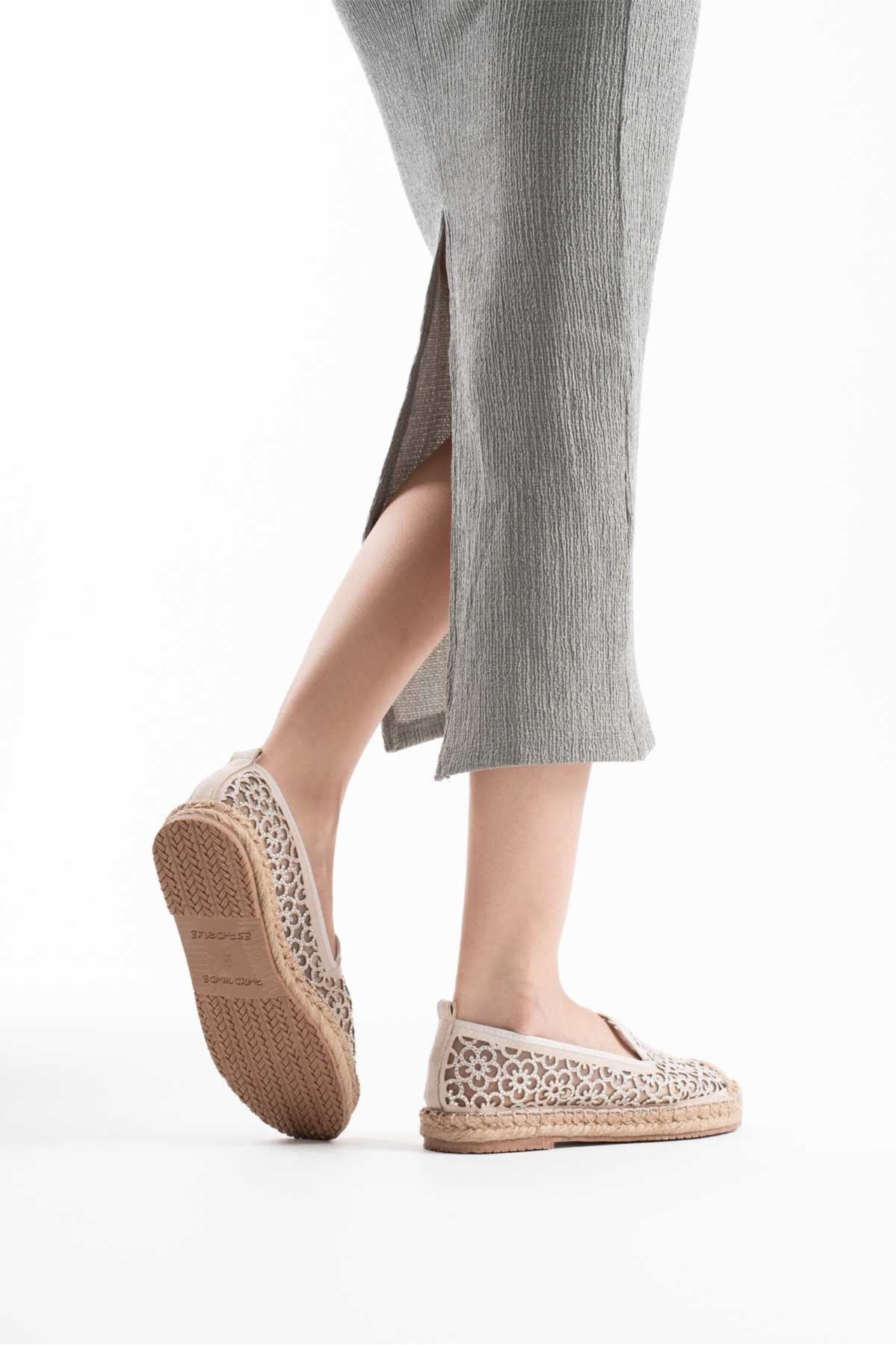 Dune Kadın Bej Espadril Ayakkabı